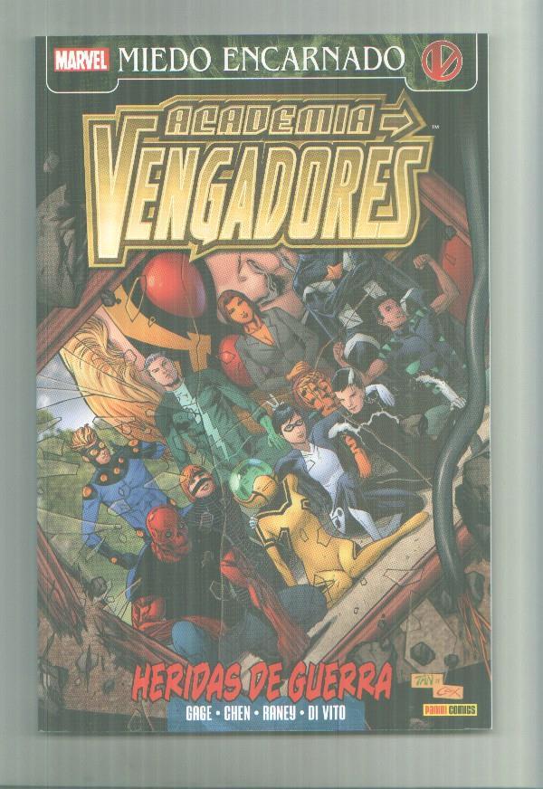 Panini: Miedo Encarnado: Academia Vengadores numero 4: Heridas de guerra