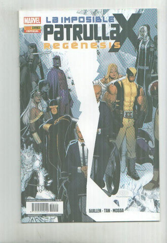 Panini: Patrulla X Regenesis año 1 numero 1
