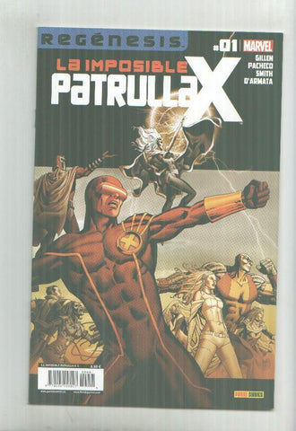 Panini: La imposible Patrulla X  año 1 numero 1: Todo es siniestro