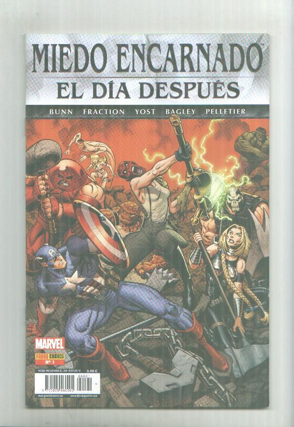 Panini: Miedo Encarnado: El dia despues año 1 numero 1