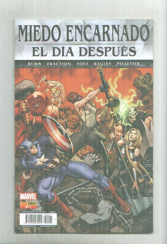 Panini: Miedo Encarnado: El dia despues año 1 numero 1