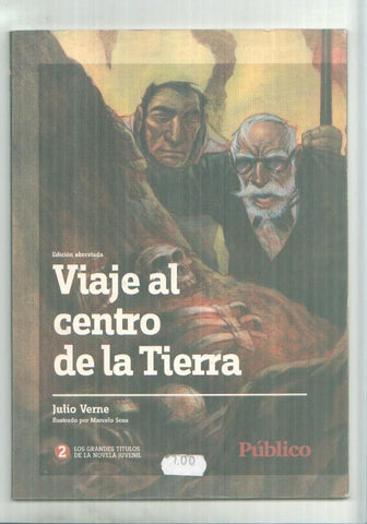 Los grandes titulos de la novela juvenil: viaje al centro de la tierra (edicion abreviada)