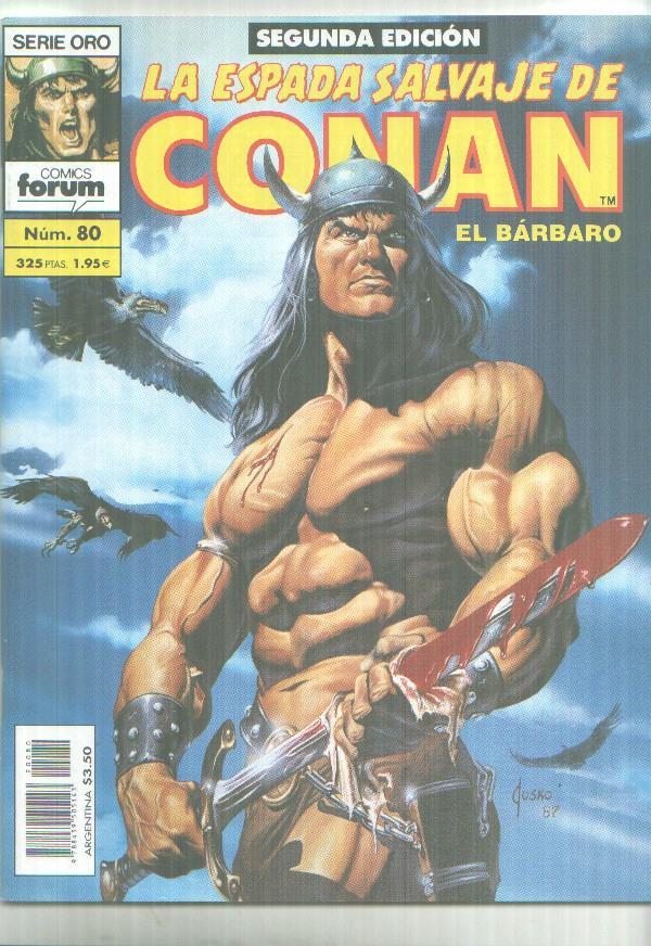 La espada salvaje de Conan segunda edicion numero 080: Honor y sangre