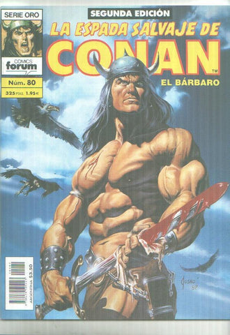 La espada salvaje de Conan segunda edicion numero 080: Honor y sangre