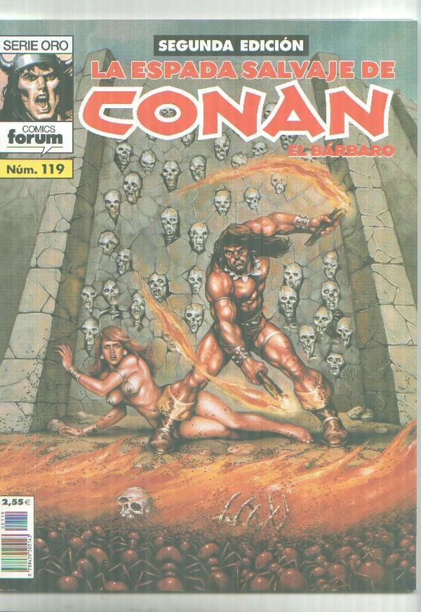 La espada salvaje de Conan segunda edicion numero 119: Las devoradores