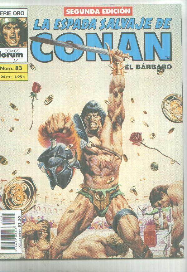 La espada salvaje de Conan segunda edicion numero 083: La sombra de los buitres