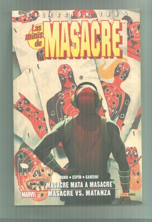 Panini: Coleccion 100%: Las minis de masacre numero 3: Masacre mata a masacre  y masacre vs matanza