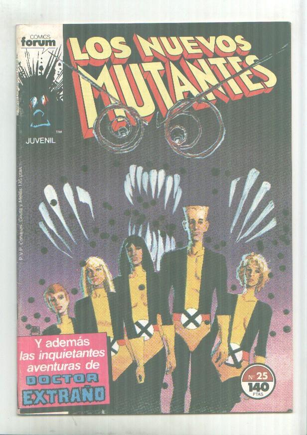 Planeta: Los Nuevos Mutantes numero 25 (numerado 2 en trasera)