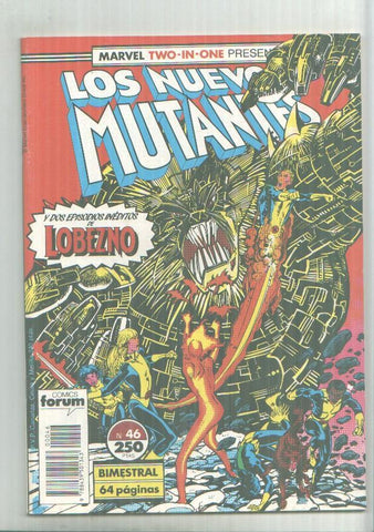 Marvel Two-In-One: Los Nuevos Mutantes + Lobezno numero 46