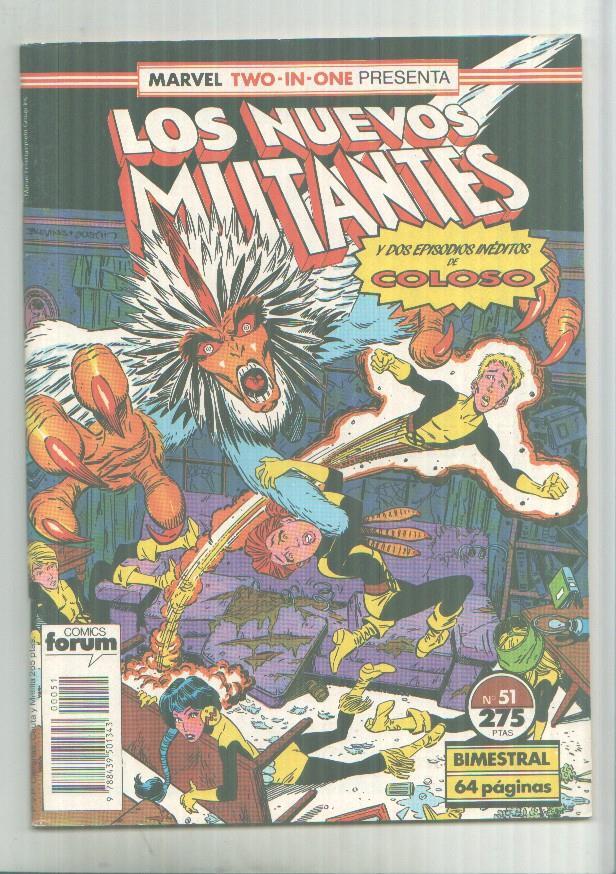 Marvel Two-In-One: Los Nuevos Mutantes + Coloso numero 51