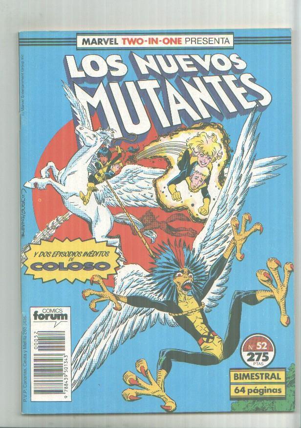 Marvel Two-In-One: Los Nuevos Mutantes + Coloso numero 52