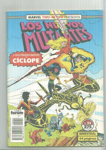 Marvel Two-In-One: Los Nuevos Mutantes + Ciclope numero 54