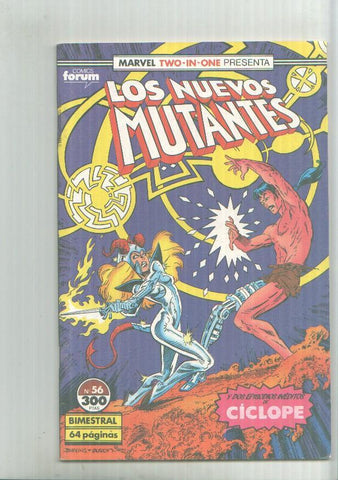 Marvel Two-In-One: Los Nuevos Mutantes + Ciclope numero 56