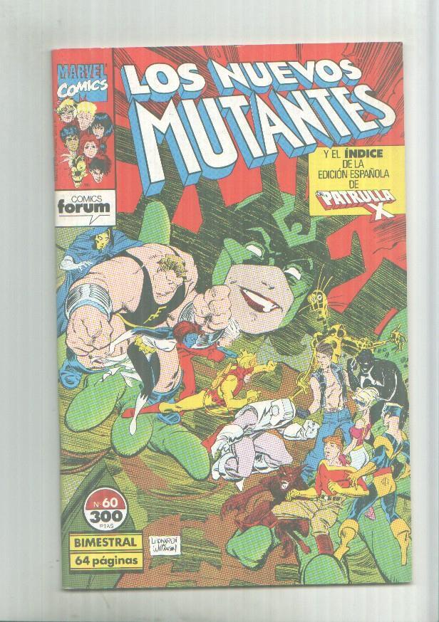 Marvel Two-In-One: Los Nuevos Mutantes + indice Patrulla X numero 60