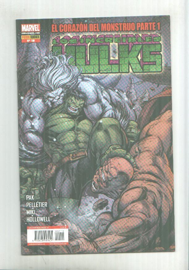 Panini: Los increibles Hulk  año 2 numero 10: El corazon del monstruo, parte 1
