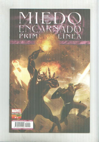 Panini: Miedo encarnado: primera linea año 2 numero 2