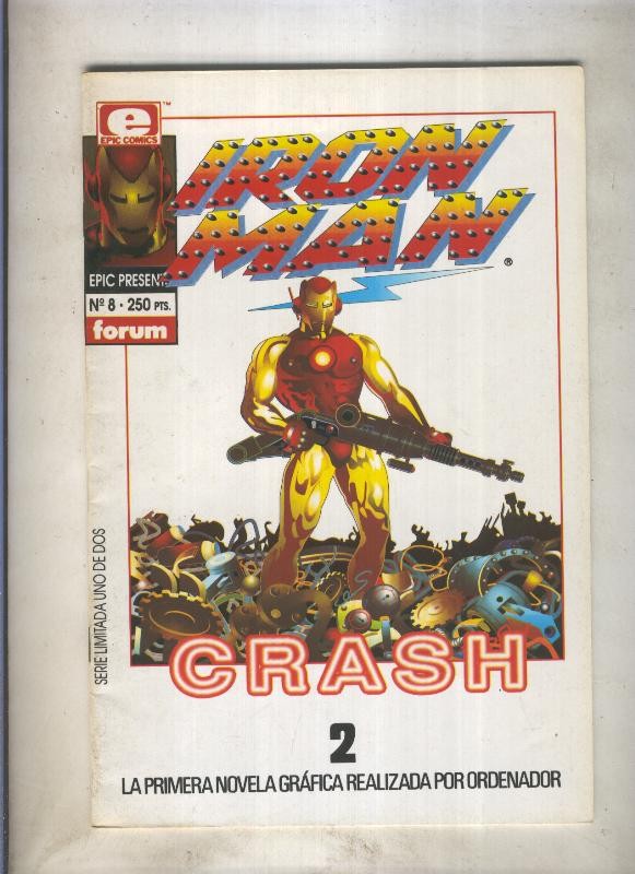 Planeta: Epic Presents numero 08: Iron Man numero 2: Crash