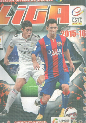 Album de cromos: Liga 2015-2015 (album INCOMPLETO)