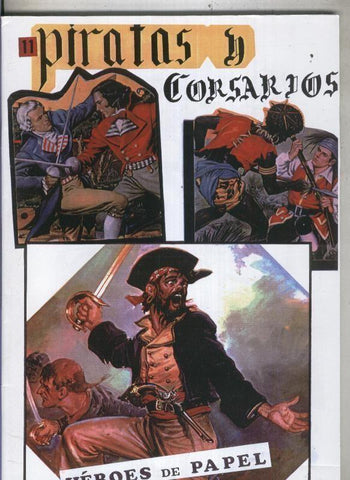 Facsimil: Heroes de Papel: Piratas y Corsarios numero 11: Hawks of the Seas