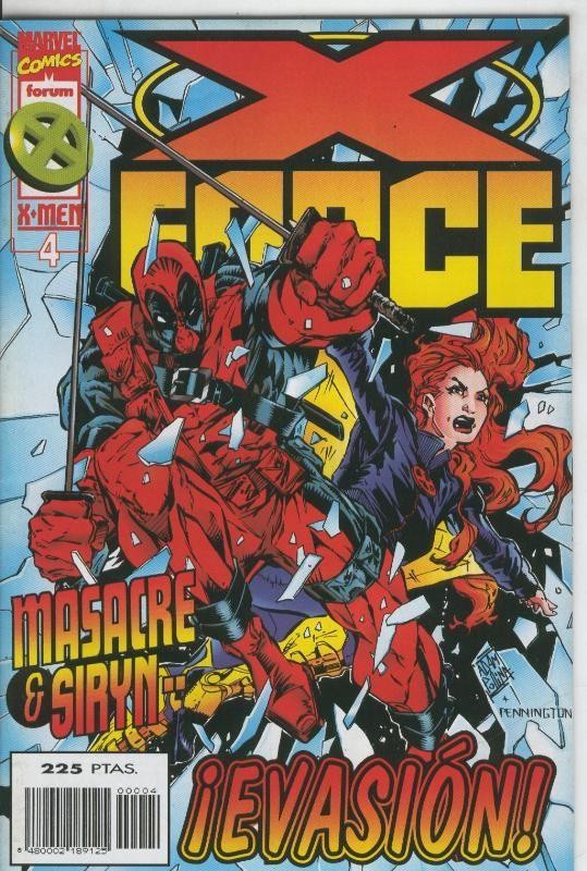 Planeta: X Force volumen 2 numero 04: masacre & Siryn