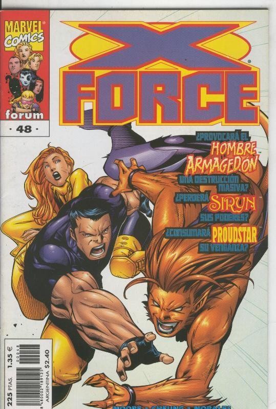 Planeta: X Force volumen 2 numero 48: Armageddon Ow