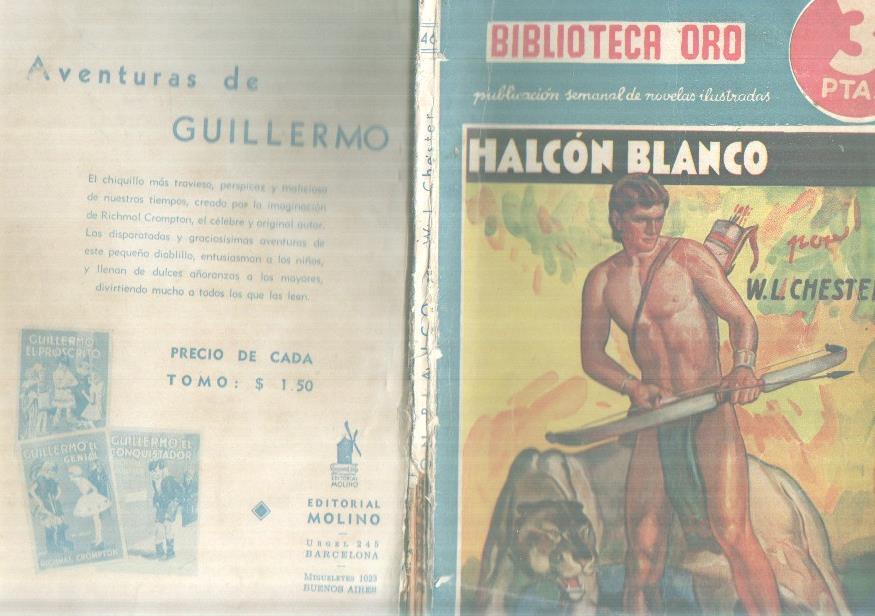 Biblioteca Oro numero 46: Halcon Blanco