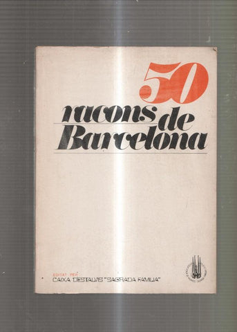 50 racons de Barcelona