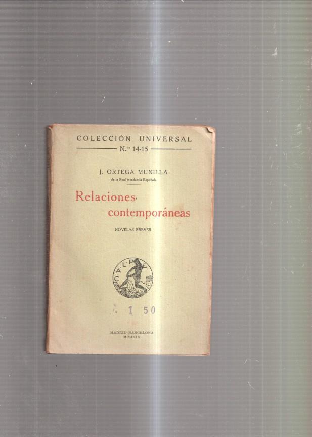 Relaciones contemporaneas