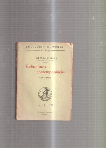 Relaciones contemporaneas