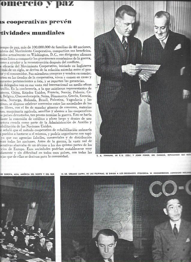 LAMINA 38512: Representantes del Movimiento Cooperativo