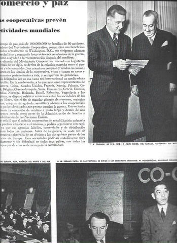 LAMINA 38512: Representantes del Movimiento Cooperativo