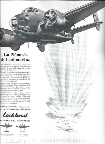 LAMINA 38502: Publicidad de aviones Lockheed