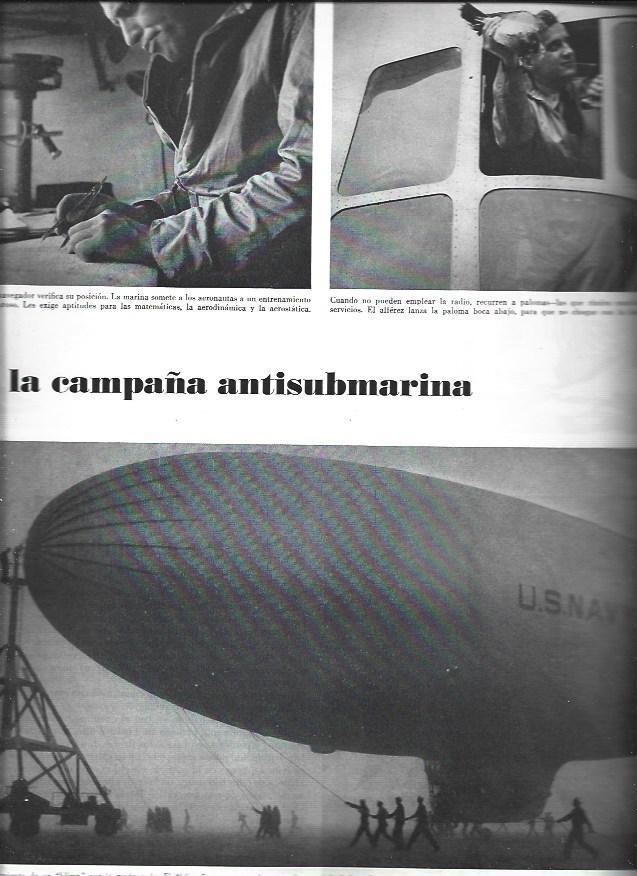 LAMINA 38499: Lanzamiento de un blimp