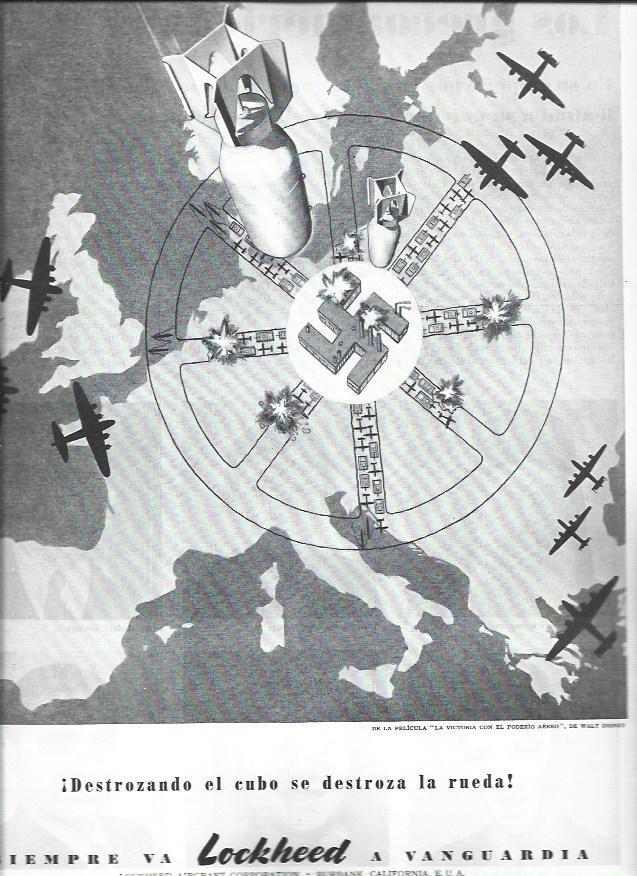 LAMINA 38531: Publicidad contra los nazis de Lockheed