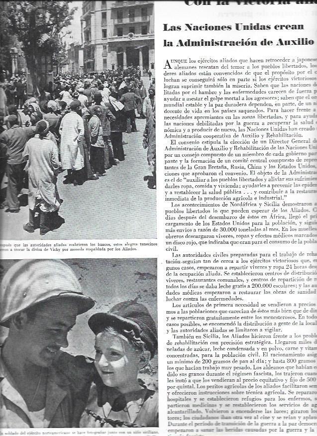 LAMINA 38436: Victoria de los aliados en Tunez
