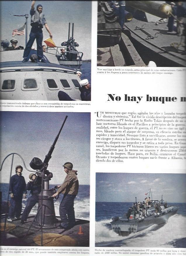 LAMINA 38432: Soldados en el torpedero PT de Estados Unidos