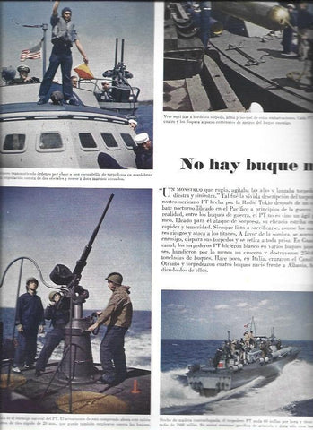 LAMINA 38432: Soldados en el torpedero PT de Estados Unidos