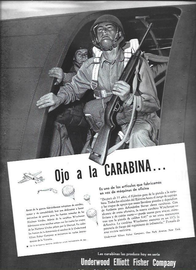 LAMINA 38426: Publicidad de Underwood Elliott Fisher Company