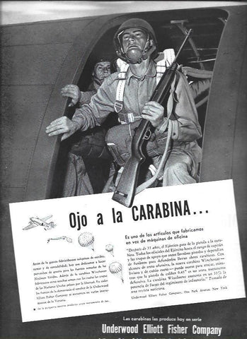 LAMINA 38426: Publicidad de Underwood Elliott Fisher Company