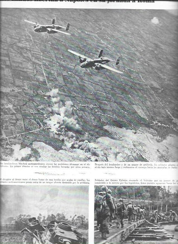 LAMINA 38471: Bombarderos sobre el rio Volturno