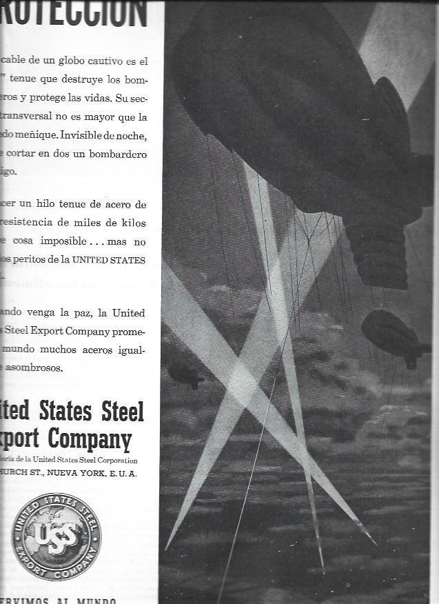 LAMINA 38465: Publicidad de US Steel Export Company