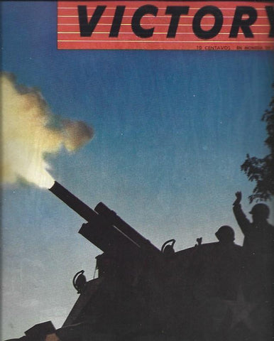 LAMINA 38468: Portada con tanque disparando