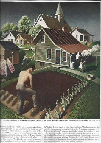 LAMINA 38462: Primavera en el campo, por Wood
