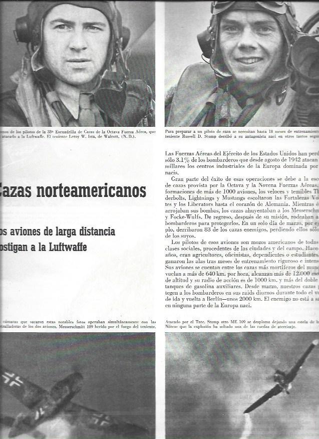 LAMINA 38555: Pilotos de la  38 Escuadrilla de Cazas de la Octava Fuerza Aerea de USA