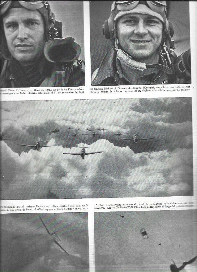 LAMINA 38556: El teniente coronel Glenn E. Duncan y el teniente R. A. Stearns