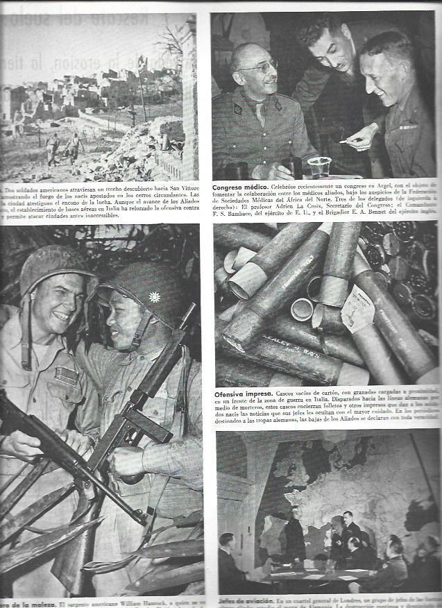 LAMINA 38557: El sargento William Hannock y jefes de aviacion
