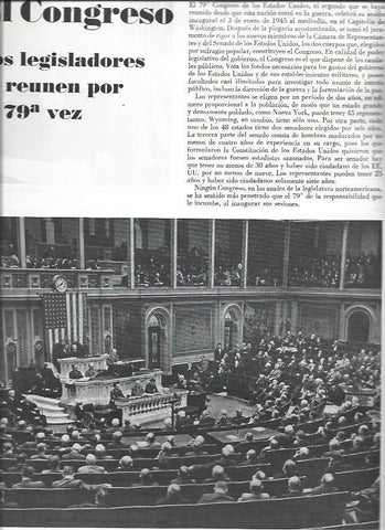 LAMINA 38653: Sesin del Congreso de Estados Unidos 