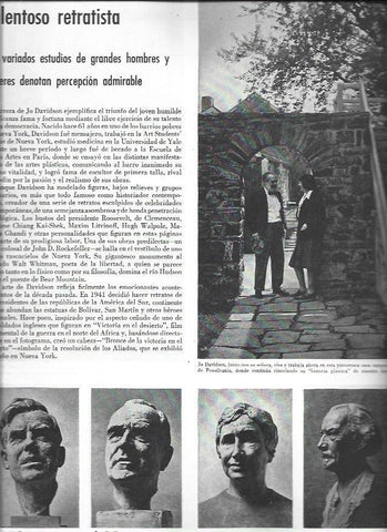 LAMINA 38643: Jo Davidson con su esposa
