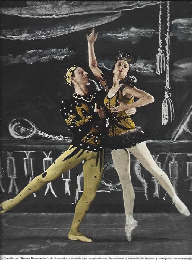 LAMINA 38685: Danilova y Franklin en Danses Concertantes