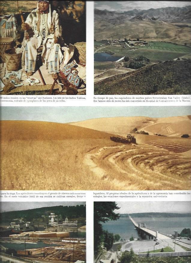 LAMINA 38662: Indio y vistas del Noroeste del Pacifico